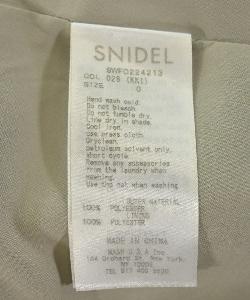 SNIDEL เสื้อกันฝน
