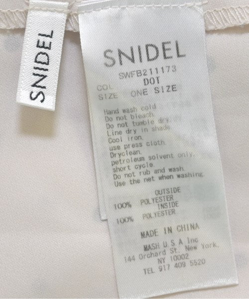 SNIDEL เสื้อสตรี