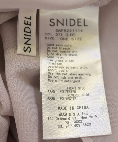 SNIDEL เสื้อสตรี