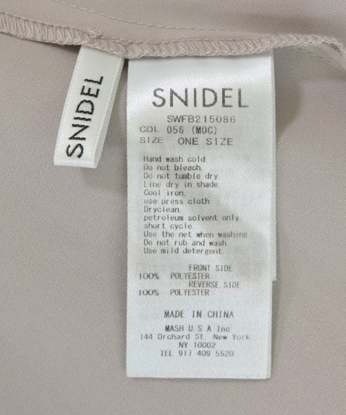 SNIDEL เสื้อสตรี