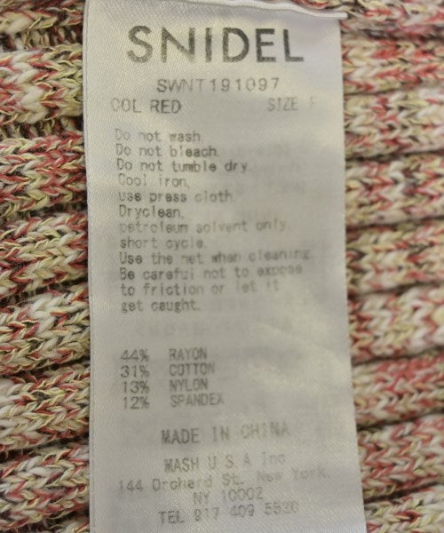 SNIDEL เสื้อแขนกุด