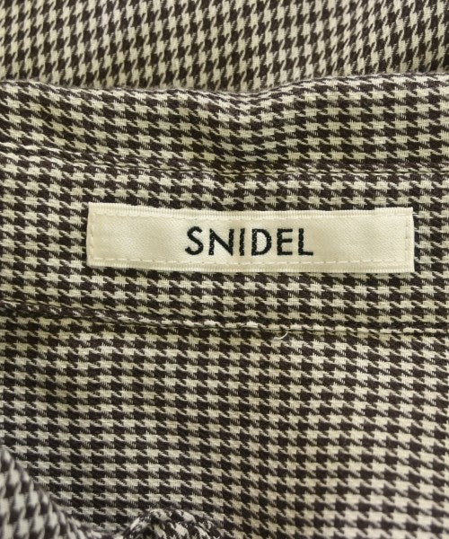 SNIDEL เดรสที่เป็นเสื้อเชิ้ตตัวยาว