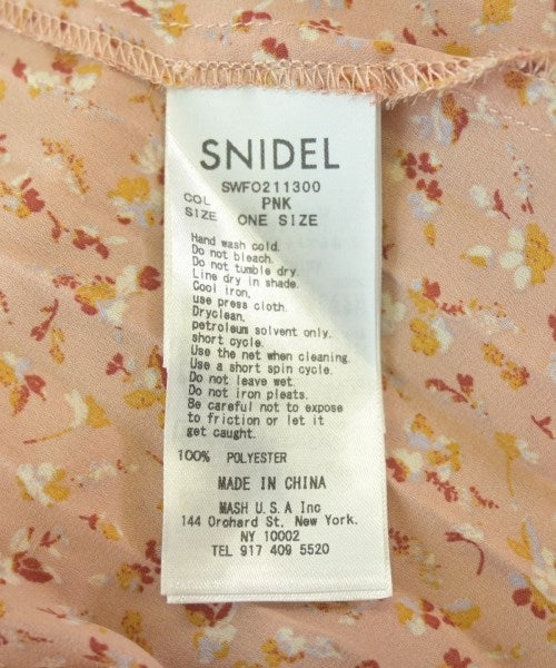 SNIDEL ชุดเดรส