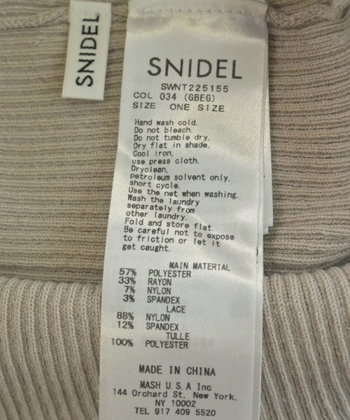 SNIDEL เสื้อกันหนาว