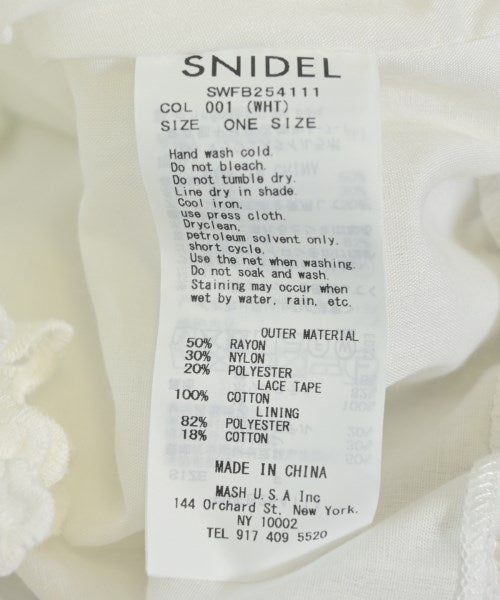 SNIDEL เสื้อสตรี
