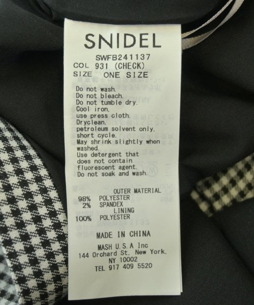 SNIDEL เสื้อสตรี