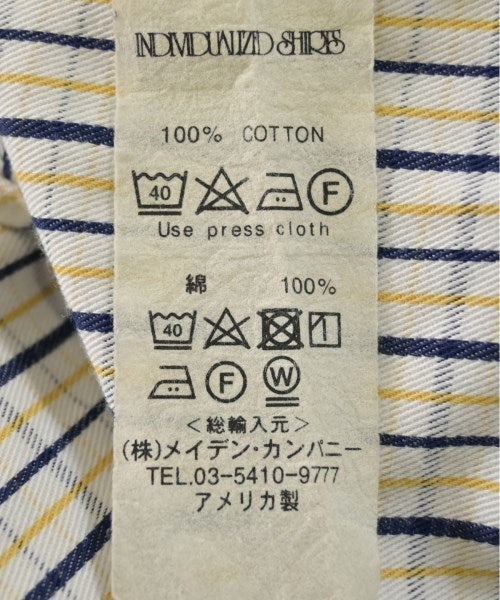 INDIVIDUALIZED SHIRTS เดรสที่เป็นเสื้อเชิ้ตตัวยาว