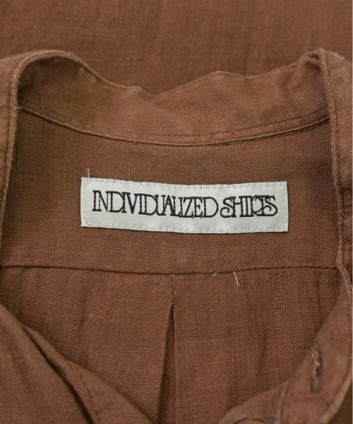 INDIVIDUALIZED SHIRTS เดรสที่เป็นเสื้อเชิ้ตตัวยาว