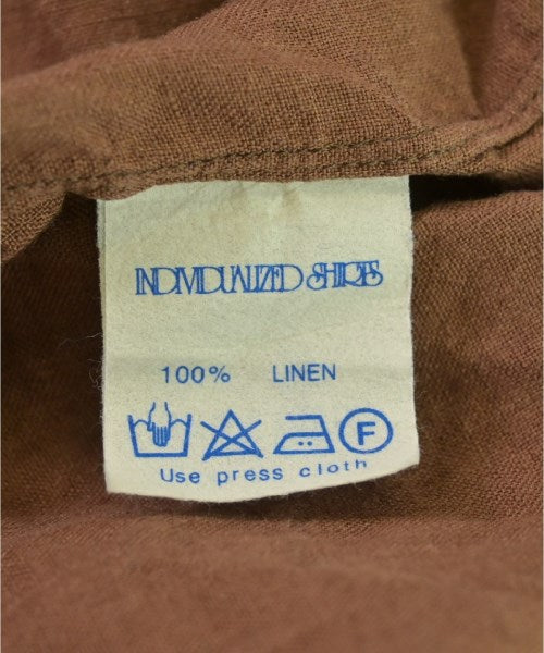 INDIVIDUALIZED SHIRTS เดรสที่เป็นเสื้อเชิ้ตตัวยาว