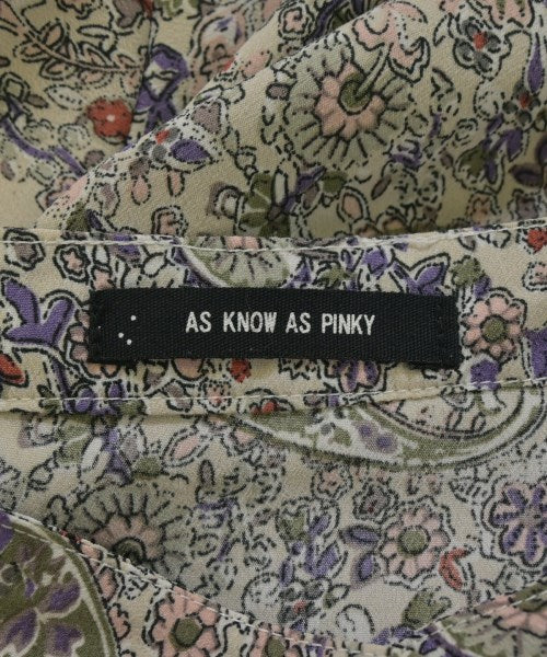 AS KNOW AS PINKY เสื้อลำลอง