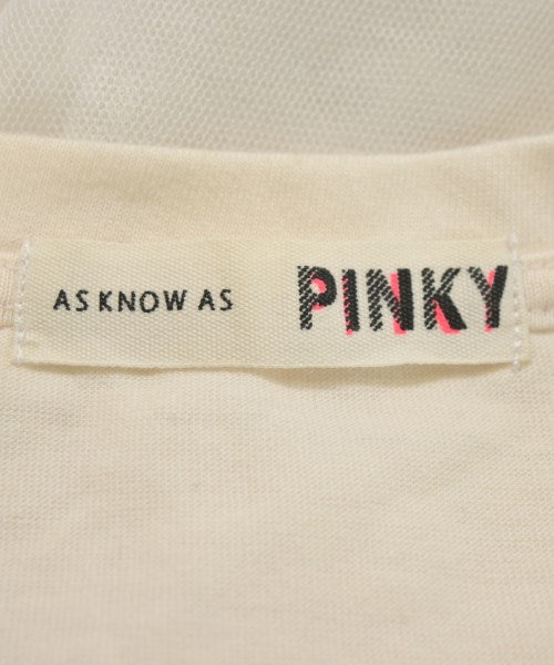 AS KNOW AS PINKY เสื้อยืด/เสื้อท็อปส์