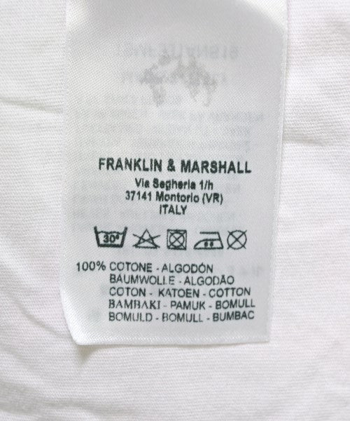 FRANKLIN & MARSHALL เสื้อยืด/เสื้อท็อปส์