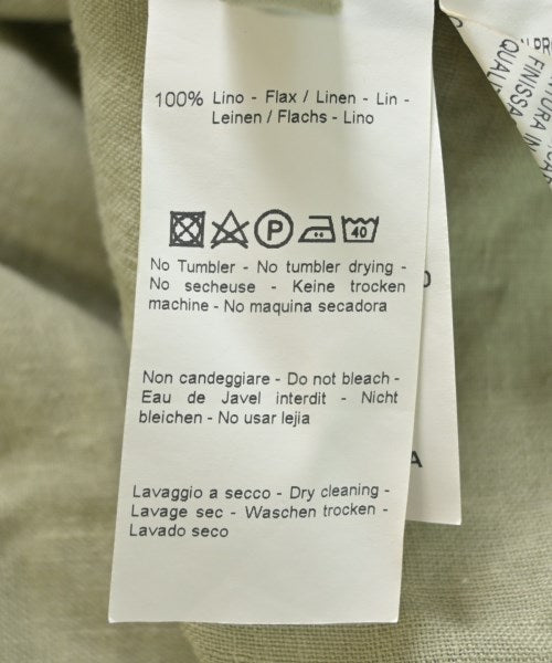 120% lino เดรสที่เป็นเสื้อเชิ้ตตัวยาว