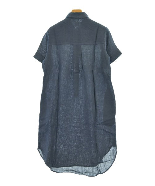 120% lino เดรสที่เป็นเสื้อเชิ้ตตัวยาว