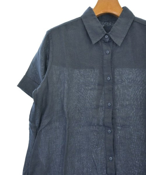 120% lino เดรสที่เป็นเสื้อเชิ้ตตัวยาว