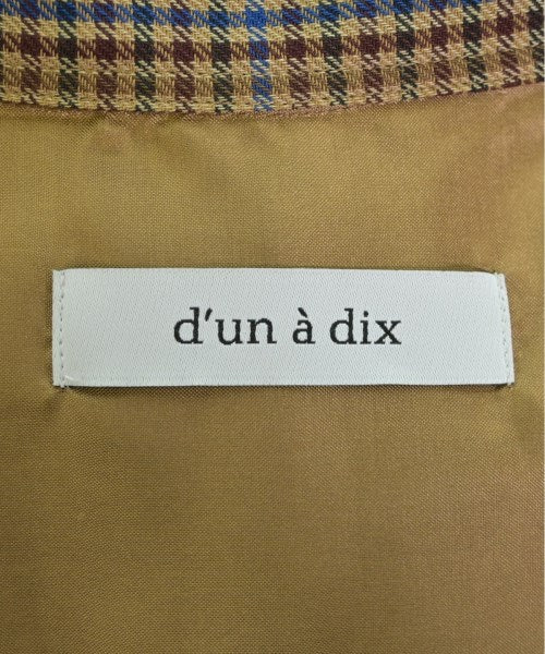 d'un a dix เดรสที่เป็นเสื้อเชิ้ตตัวยาว