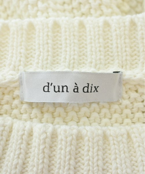 d'un a dix เสื้อกันหนาว