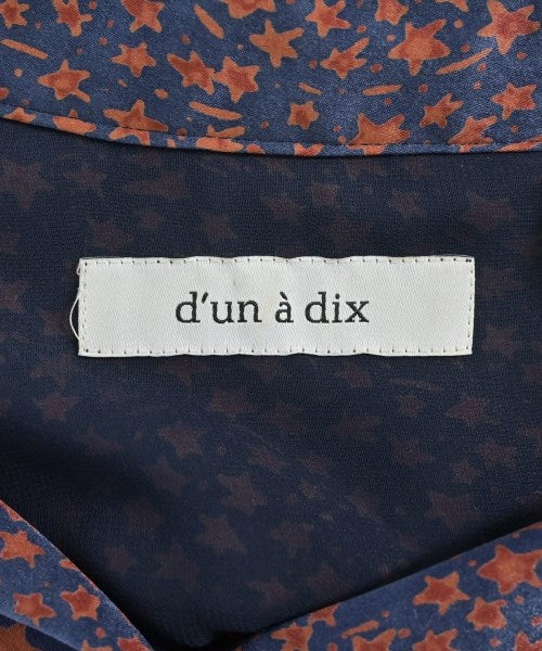 d'un a dix ชุดเดรส