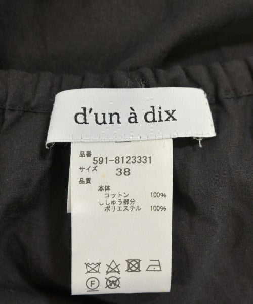 d'un a dix ชุดเดรส