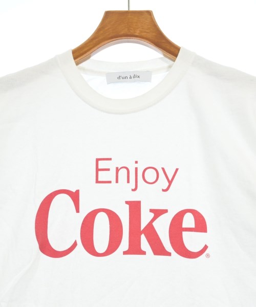 d'un a dix เสื้อยืด/เสื้อท็อปส์