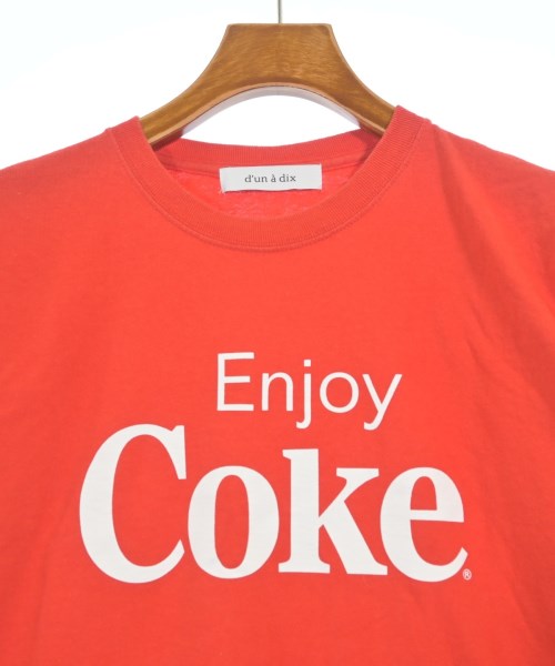d'un a dix เสื้อยืด/เสื้อท็อปส์