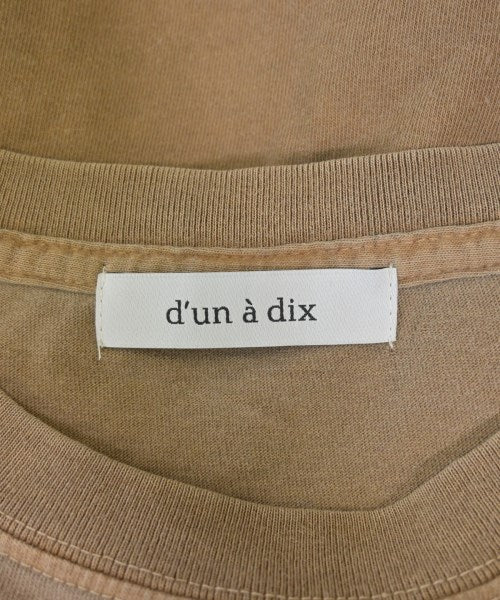 d'un a dix เสื้อยืด/เสื้อท็อปส์