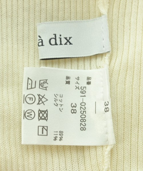 d'un a dix เสื้อกันหนาว