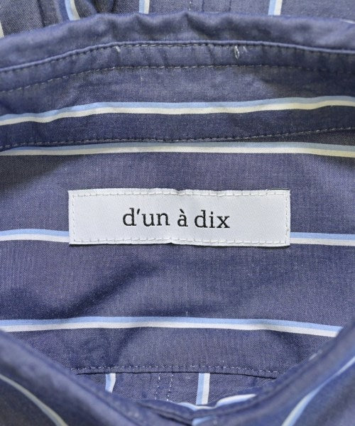 d'un a dix เดรสที่เป็นเสื้อเชิ้ตตัวยาว