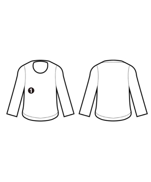 Americana เสื้อยืด/เสื้อท็อปส์