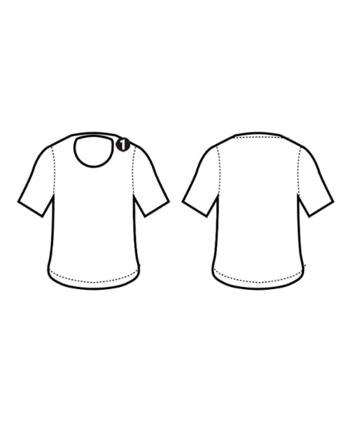 acca เสื้อยืด/เสื้อท็อปส์