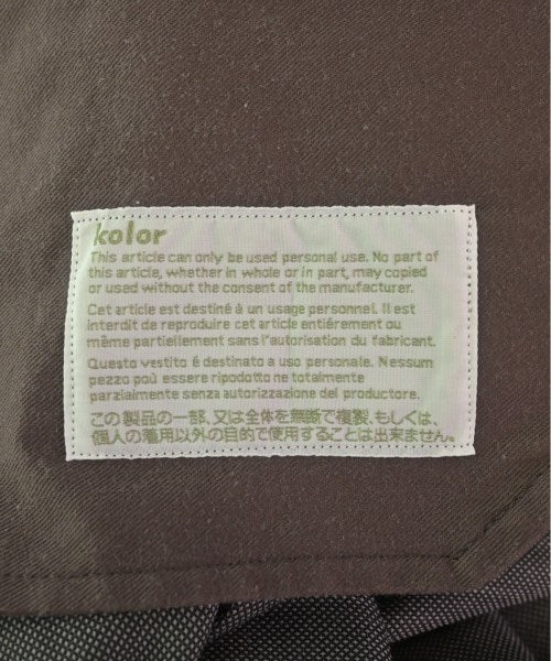 kolor กางเกงขายาว