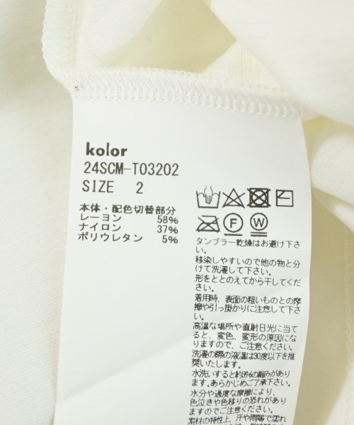 kolor เสื้อยืด/เสื้อท็อปส์