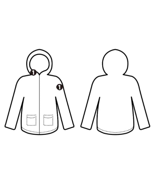 kolor แจ็คเก็ตเบลาส์