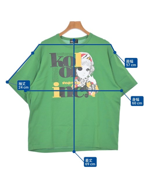 kolor เสื้อยืด/เสื้อท็อปส์