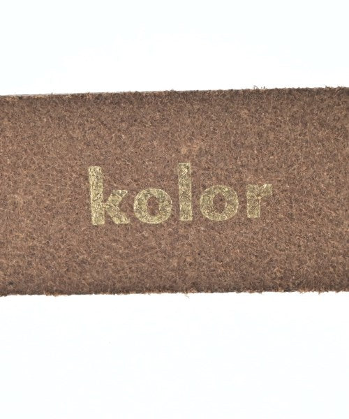 kolor เข็มขัด