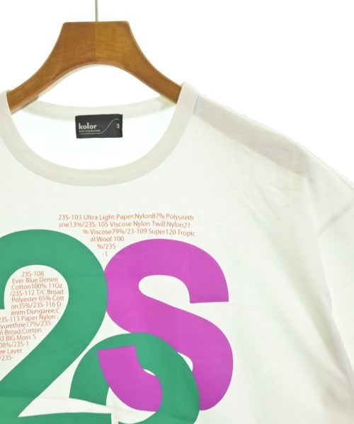 kolor เสื้อยืด/เสื้อท็อปส์
