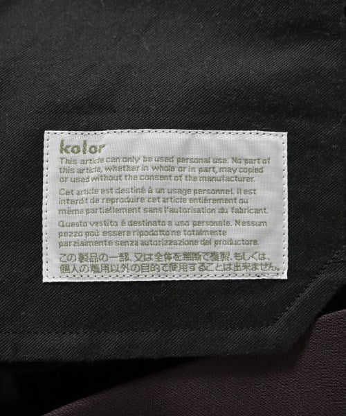 kolor กางเกงขายาว