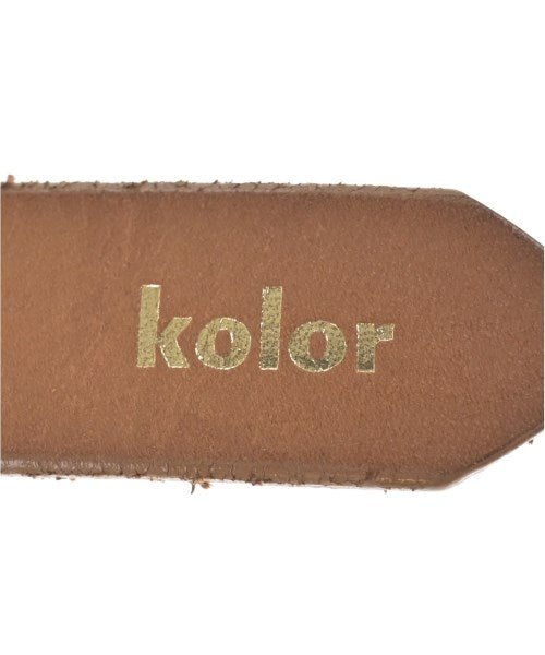 kolor เข็มขัด