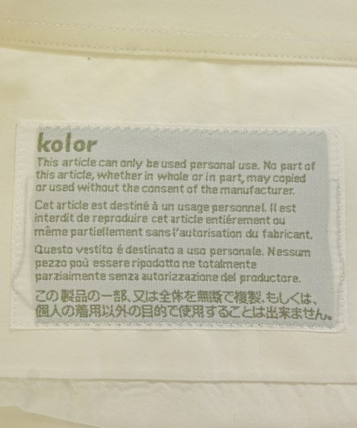 kolor เสื้อลำลอง
