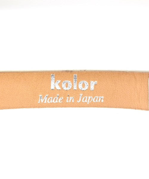 kolor เข็มขัด