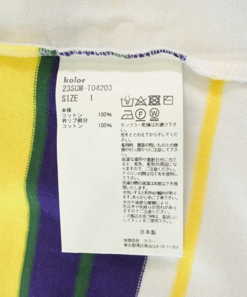 kolor เสื้อยืด/เสื้อท็อปส์