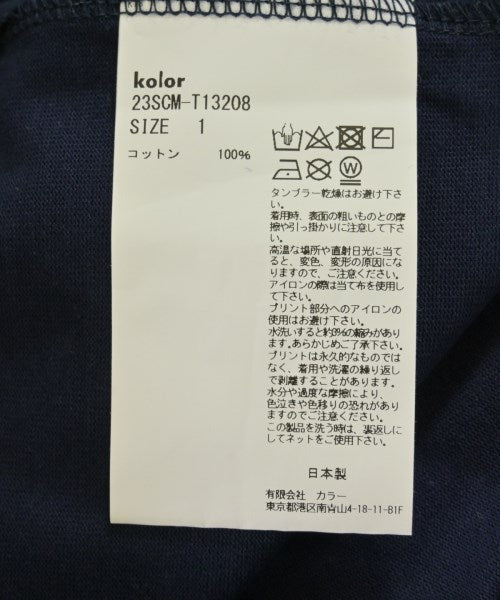 kolor เสื้อยืด/เสื้อท็อปส์