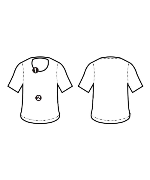kolor เสื้อยืด/เสื้อท็อปส์