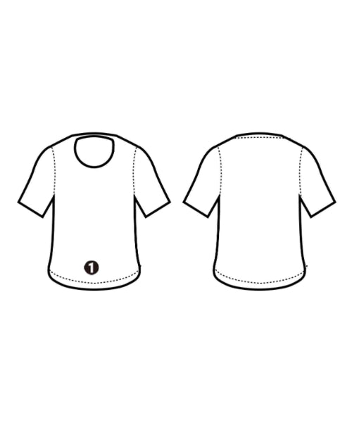 ANREALAGE เสื้อยืด/เสื้อท็อปส์