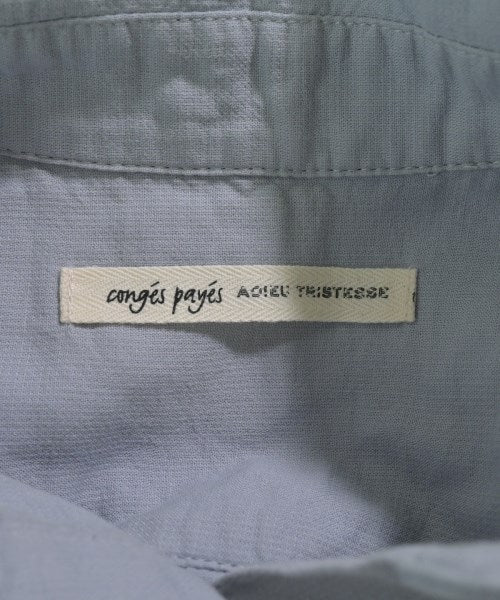 conges payes เดรสที่เป็นเสื้อเชิ้ตตัวยาว