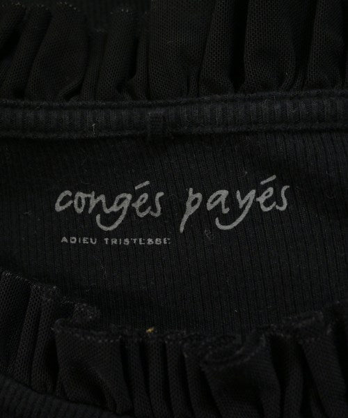 conges payes เสื้อยืด/เสื้อท็อปส์
