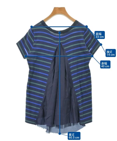 sacai luck เสื้อยืด/เสื้อท็อปส์