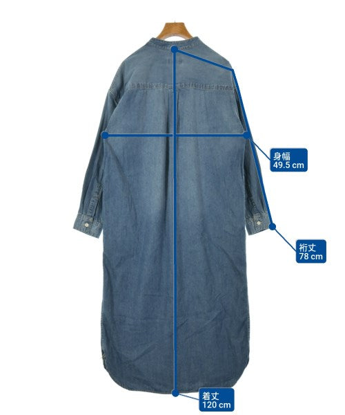 SLOBE IENA เดรสที่เป็นเสื้อเชิ้ตตัวยาว