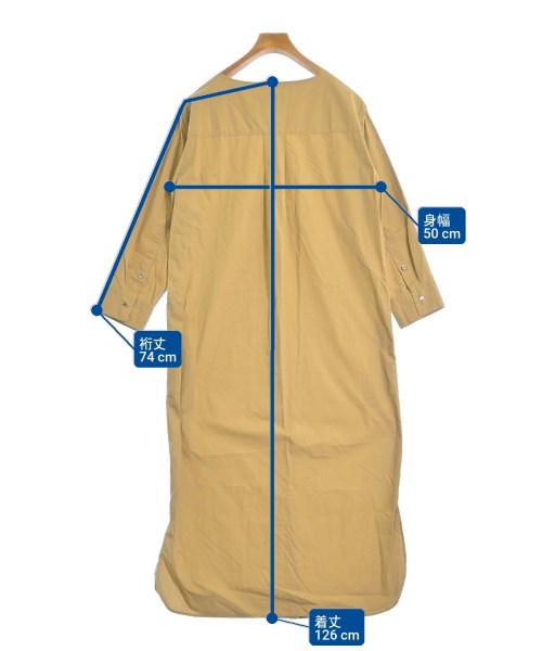 SLOBE IENA เดรสที่เป็นเสื้อเชิ้ตตัวยาว