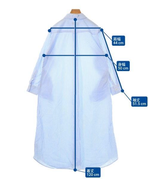 SLOBE IENA เดรสที่เป็นเสื้อเชิ้ตตัวยาว